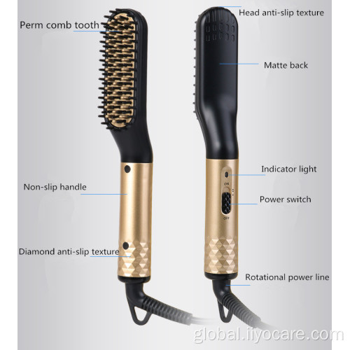 Portable Automatic Hair Curler Electric Men Hair Beard Straightening Wireless Styling Comb Factory